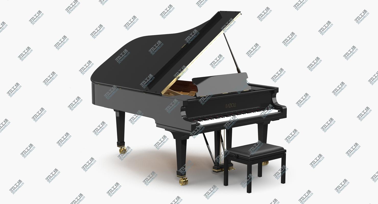 images/goods_img/202104094/Grand Piano Fazioli with Bench model/2.jpg